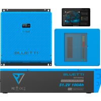Bluetti RV5 Power Hub-energiesysteem met een Power Hub van 5.000 W en een accu van 5.120 Wh, uitvoering Smart Edition, inclusief Epanel en Epad