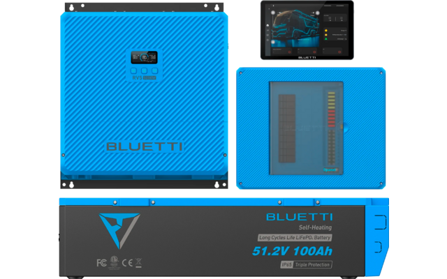 Product afbeelding Bluetti RV5 Power Hub-energiesysteem met een Power Hub van 5.000 W en een accu van 5.120 Wh 1