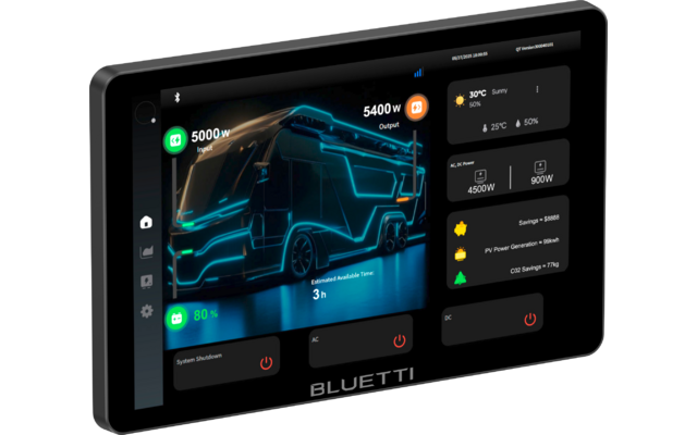 Product afbeelding Bluetti RV5 Power Hub-energiesysteem met een Power Hub van 5.000 W en een accu van 5.120 Wh 1