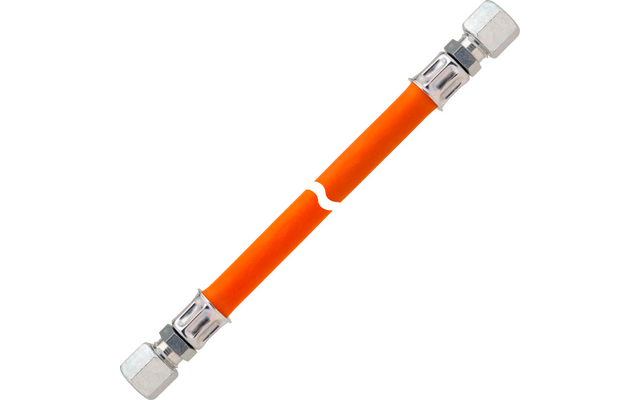 Product afbeelding GOK Mitteldruck-Schlauchleitung Gas &Uuml;berwurfmutter G 1/4 LH auf G 1/4 LH 400 mm 1