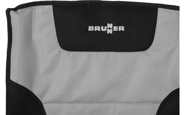 Brunner Raptor Highback chaise pliante gris/noir