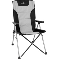 Brunner Raptor Highback campingstoel grijs/zwart