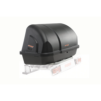 Fabbri Set Minibox Gep&auml;ckbox f&uuml;r Anh&auml;ngerkupplungstr&auml;ger 400 Liter