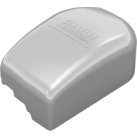 Tapa de extremo Fiamma (izquierda) de titanio para F45Ti/F1Ti