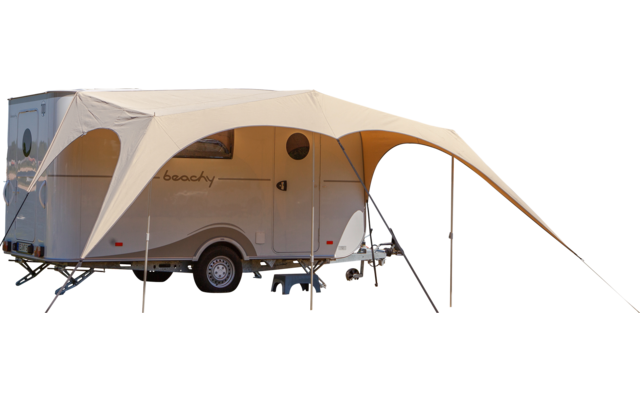 Campooz trekking awning for Beachy 360 - incl. poles