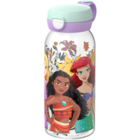 Mepal Campus Kinder-Trinkflasche mit Klappdeckel auslaufsicher 600 ml Princess Power