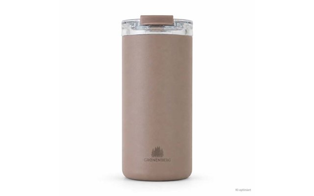 Image du produit Mug isotherme Groenenberg en acier inoxydable recycl&eacute;, &eacute;tanche 1