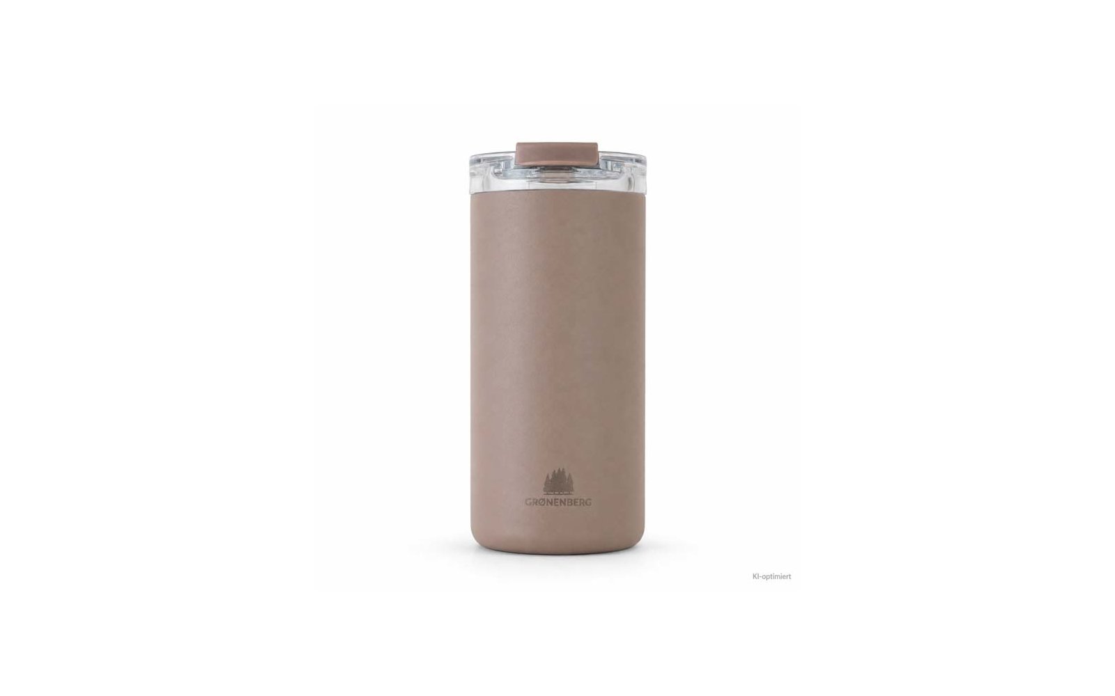 Image du produit Mug isotherme Groenenberg en acier inoxydable recycl&eacute;, &eacute;tanche 1