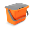 Metaltex bin-tex cestino dei rifiuti arancione