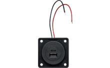 109647 - Berker Integro Ladesteckdose USB A + C 12 V 
