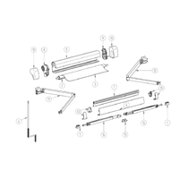 Thule Markisenkurbel passend zu Thule Omnistor 5102