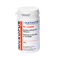 Micropur Forte MF 10000P Poudre de d&eacute;sinfection d'eau potable 100 g Katadyn