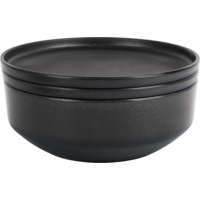 Brunner 6 in 1 Odette Double Black Melamin Geschirrset 7-teilig schwarz