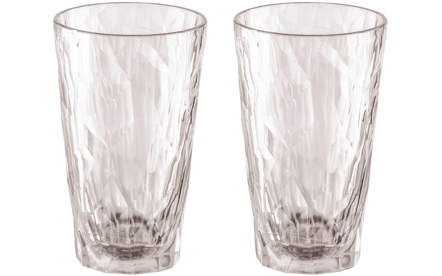 Produktbild Koziol Club No. 6 Superglas Trinkgl&auml;ser 300 ml 2er-Set crystal clear 1