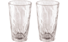 111939 - Koziol Club No. 6 Superglas Trinkgläser 300 ml 2er-Set crystal clear