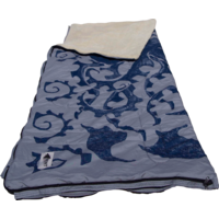 Sacco a pelo Bentcho 4 in 1 sacco a pelo / coperta / poncho / sacco reversibile 160 x 200 cm Polpo della Nuova Zelanda