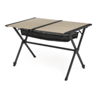 Berger Table &agrave; roulettes en aluminium Calais