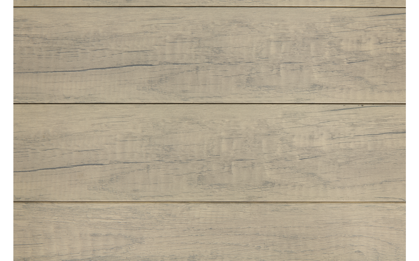 Tablas de madera horizontales de color gris-beige claro con vetas visibles