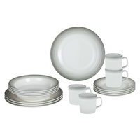 Brunner Melamine Set de vaisselle 16 pi&egrave;ces 4 personnes astralys