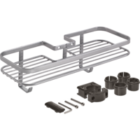 Metaltex Origin Luxy estante para barra de ducha ajustable para &Oslash; 18-25 mm