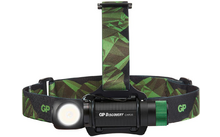 116368 - GP Batteries CH35 Multifunktions-Stirnlampe 600 Lumen mit USB-Ladefunktion