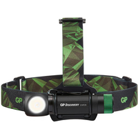 GP Batteries CH35 Multifunktions-Stirnlampe 600 Lumen mit USB-Ladefunktion