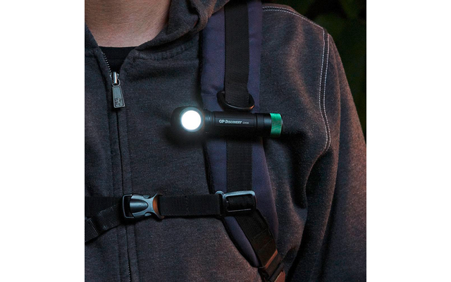 Produktbild GP Batteries CH35 Multifunktions-Stirnlampe 600 Lumen mit USB-Ladefunktion 1