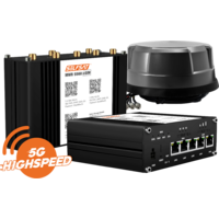 Routeur Wi-Fi MWR 5560 eSIM 5G Cat 20 jusqu'&agrave; 3,4 Gbps avec antenne panoramique incluse noir SELFSAT