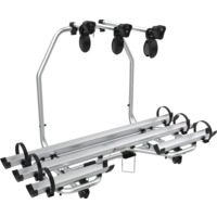 Porte-vélos à barre d'attelage Premium 3 XL argenté Berger
