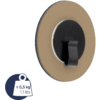 Kleines Produktbild Silwy Magnet-Haken CLEVER BLACK inkl. Pad BLACK 1