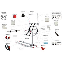 Fiamma handslinger geschikt voor Carry Bike Lift 77 - Fiamma onderdeelnummer 98656-760