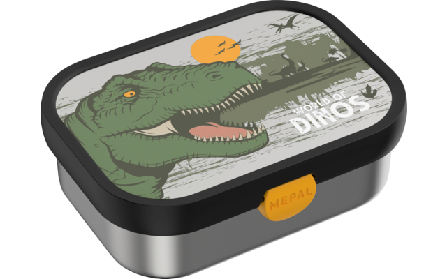 Produktbild Mepal Campus Brotdose Edelstahl mit Bento-Einsatz und Gabel 750 ml 1