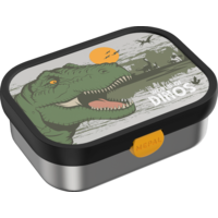 Mepal Campus bo&icirc;te &agrave; pain inox avec insert bento et fourchette 750 ml Dino