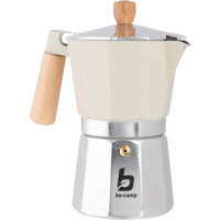 Bo-Camp Urban Outdoor Teighmouth Perkolator 6 Tassen Aluminium beige