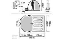 Berger Morena Air aufblasbares Busvorzelt