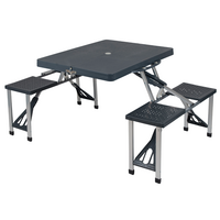 Foldable Picnic Table Plastic (4 Person) Bo-Camp