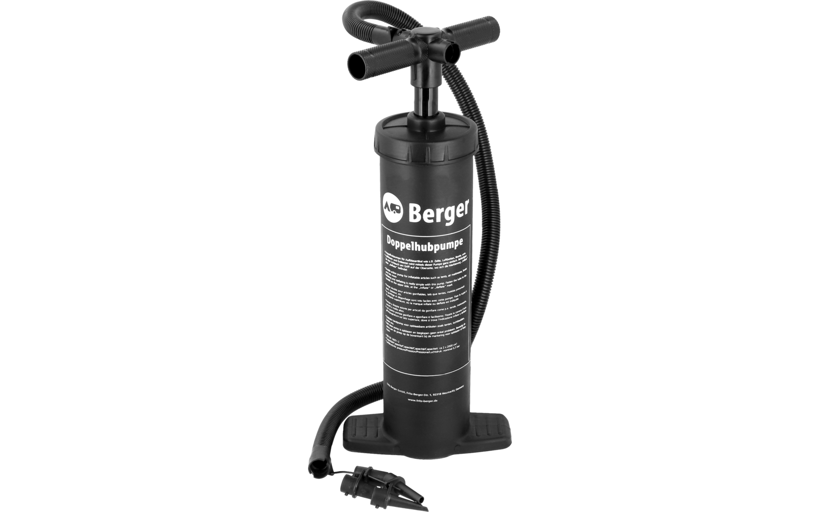 Produktbild Berger Doppelhubpumpe inkl. Ventilnadel 1