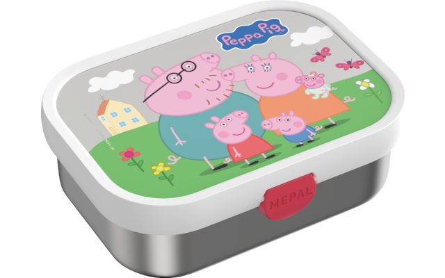 Produktbild Mepal Campus Brotdose Edelstahl mit Bento-Einsatz und Gabel 750 ml 1