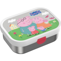Mepal Campus bo&icirc;te &agrave; pain inox avec insert bento et fourchette 750 ml Peppa Pig