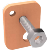 Tesa adhesive screw for masonry and stone rectangular 2 x 2.5 kg