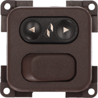  Inprojal System 10.000 Kombinationsschalter  braun 