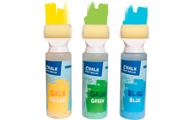 Produktbild alldoro Kreideroller-Set Stra&szlig;enmalkreide 3-teilig in gelb / gr&uuml;n / blau 1