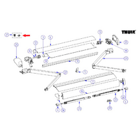 Thule Befestigungssatz Spannstange