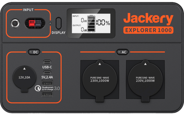  Jackery Powerstation Explorer 1000, 1002Wh