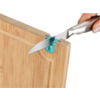 Wenko cutting board with knife sharpener 28 x 36 x 1.5 cm