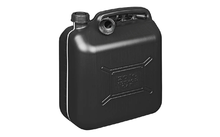 ProPlusBidons d'essence en plastique noir 20 litres