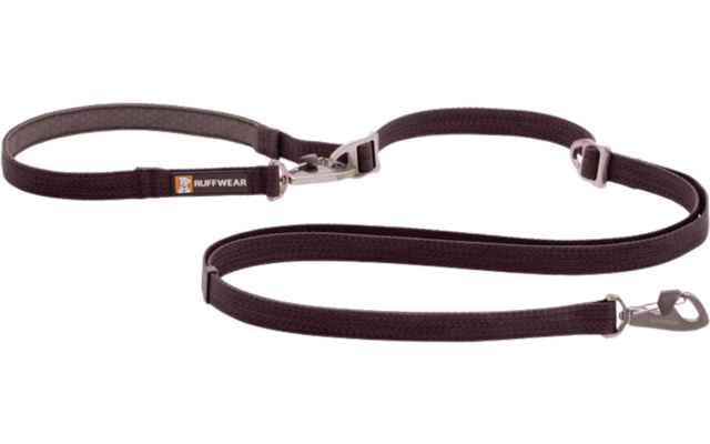 Ruffwear Switchbak dog leash with Crux Clip adjustable length Granite Grayone