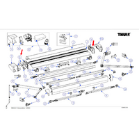 Thule Eindplaat Set