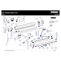 LEAD RAIL 5200 ANTHR. 3.50M