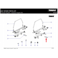Thule Drahtseil  (55 mm) 